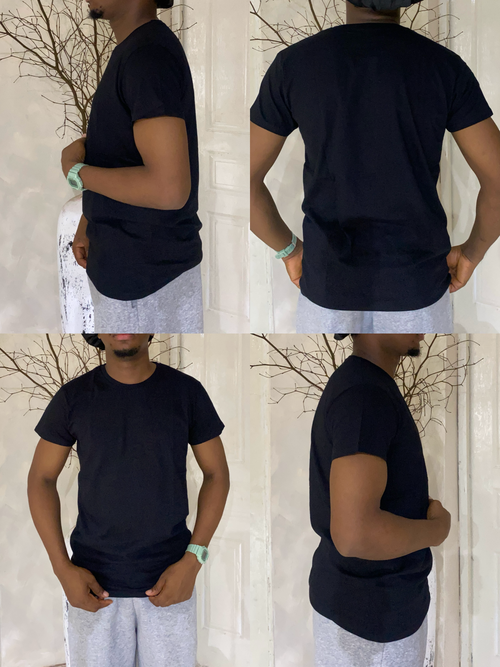 CoreWear 5-Pack Inner Shirts – Black